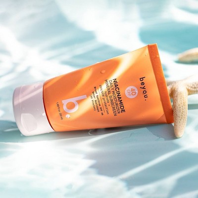 Beyou. Hydrating Niacinamide Daily Moisturizer Mineral Face Sunscreen SPF 40 1.69 fl oz - Imperfect Box