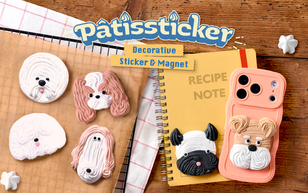 Patissticker Meringue Dogs Series